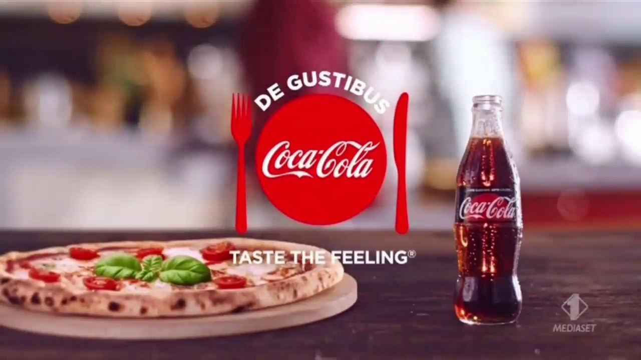 Pubblicità Coca Cola e pizza spot 2018