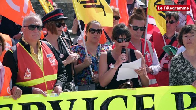 Dinan. Environ 230 manifestants défilent en ville