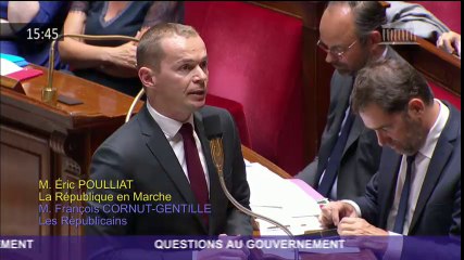 En réponse à une question sur la réforme de la Fonction Publique, à l'Assemblée le 22 mai 2018
