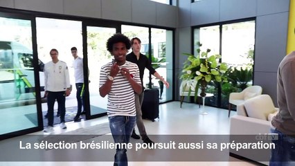 Neymar et la sélection brésilienne en pleine préparation