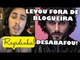 “Só posso lamentar”, diz CASTANHARI sobre o YOUTUBE | BLOGUEIRA diz ter 