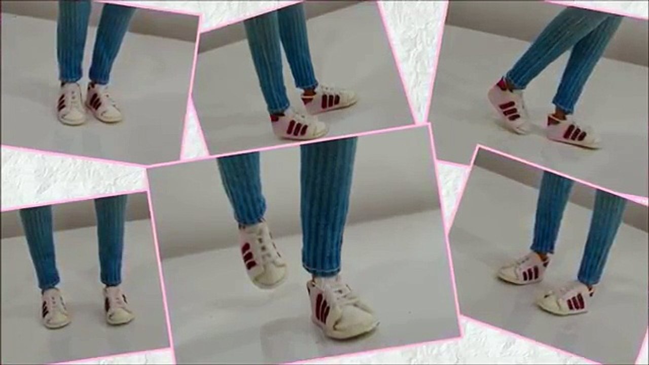 Tênis Adidas para Barbie e Suas Amigas com E.V.A.