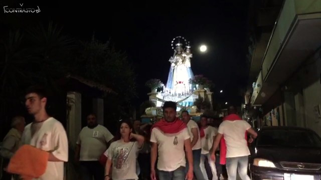 Teverola (CE) - Il mese di Maggio, Maria in processione (20.05.18)