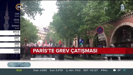 Paris'te grev