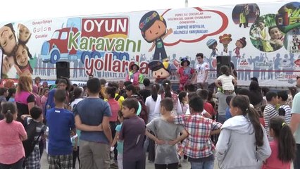 Şanlıurfa'da Çocuklar "Oyun Karavanı"Nda Eğlendi