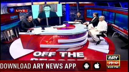 Kashif Abbasi refutes Ali Muhammed Khan's claim in live program