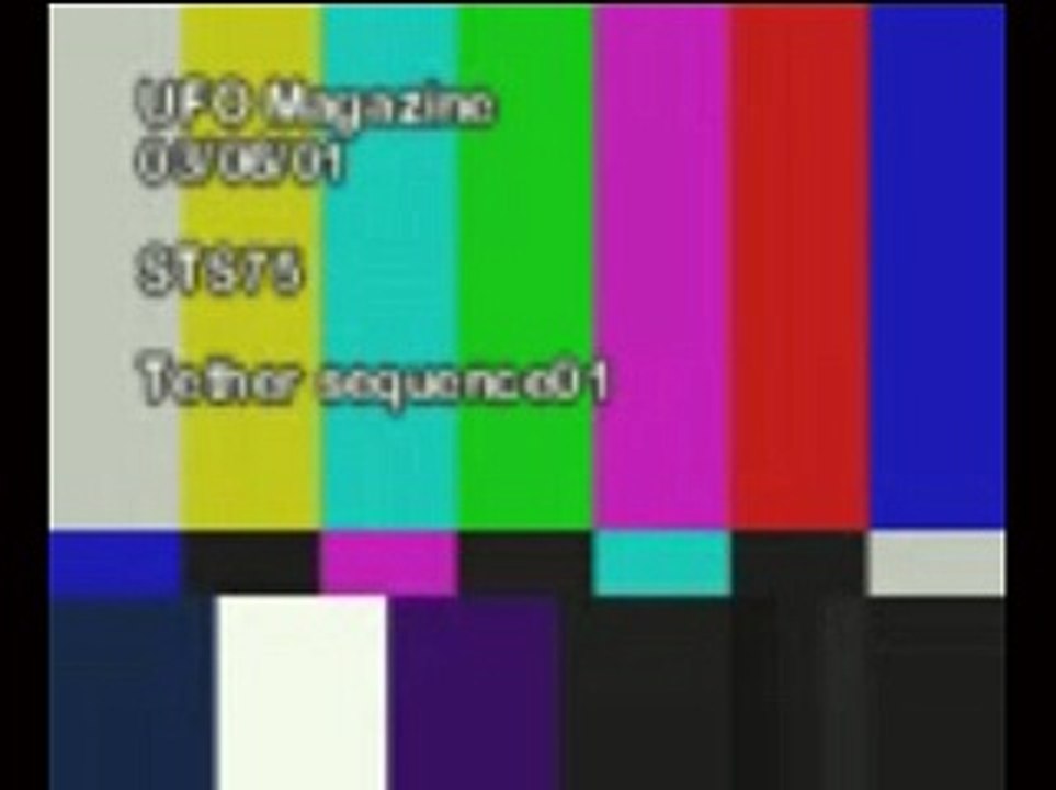 NASA footage from Columbia - Ovni Ufo