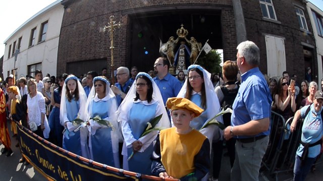 A Wasmes la Pucelette 2018.Vidéo Eric Gislain