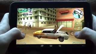 GTA Vice City for Android on Galaxy Tab 2 7.0