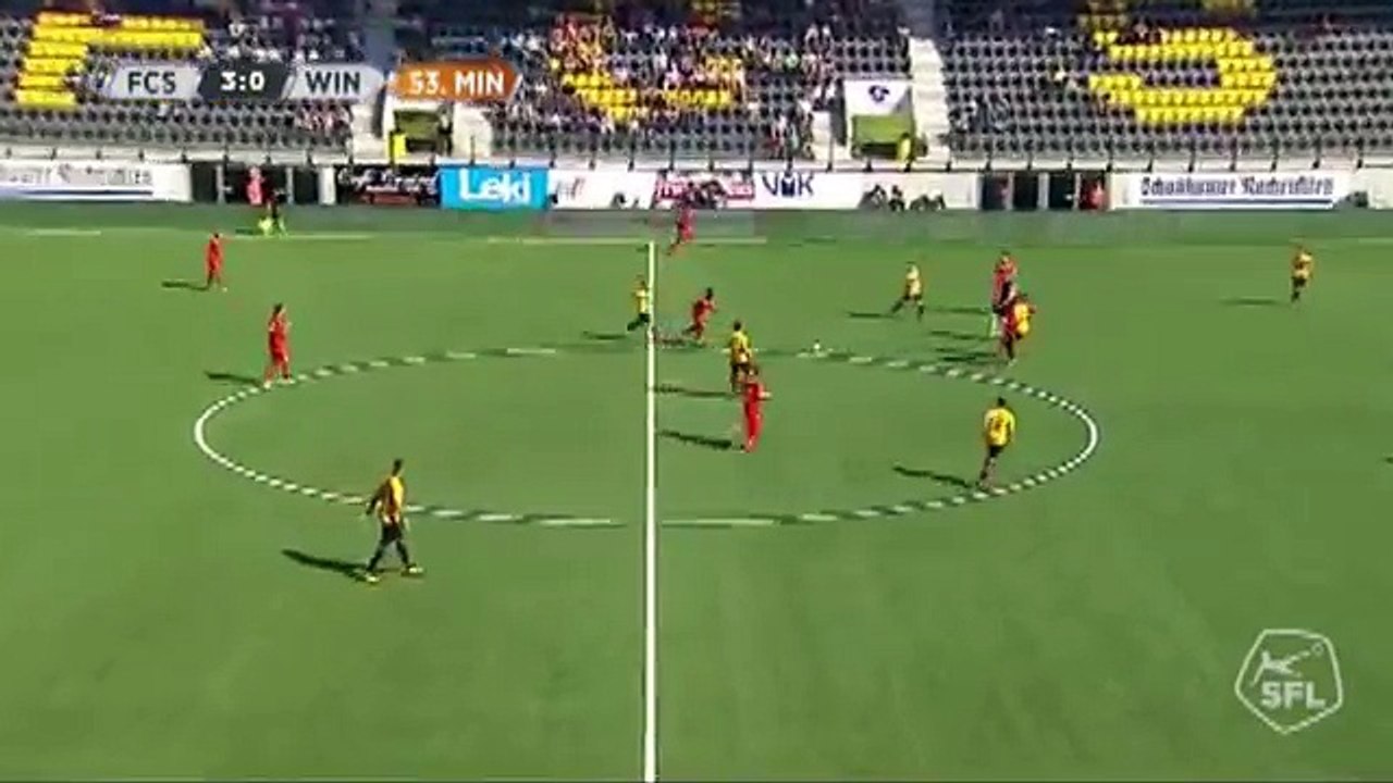 Schaffhausen 3:1 Winterthur (Switzerland. Challenge League. 21 May 2018)