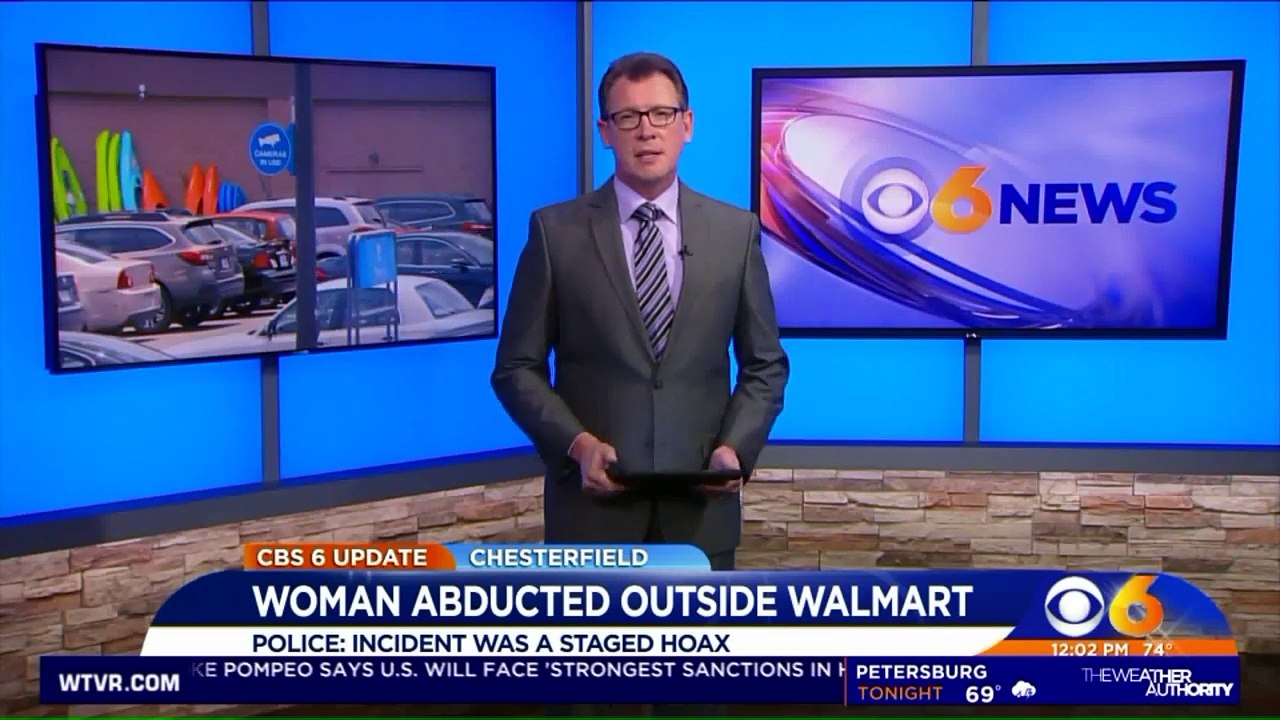Abduction Caught on Camera at Virginia Walmart Was Staged: Police