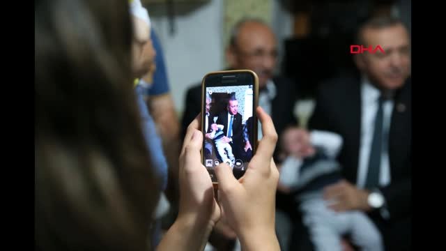 Cumhurbaşkanı Erdoğan İftar Sofrasına Konuk Oldu