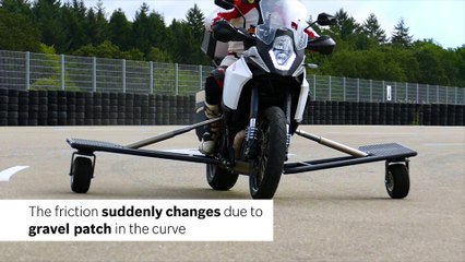 Bosch's Rocket-powered Slide Mitigation System in Action