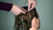 Прическа. Плетение косичек с лентой. Hairstyle with ribbon tutorial (2)