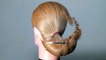 Вечерняя прическа для длинных волос. Wedding hairstyle for long hair (2)