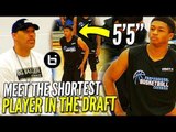 Lavar Ball WATCHES the SHORTEST PLAYER in the DRAFT! 5'5