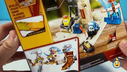 Disney Planes Fire and Rescue Toys with Marus Gas Up & Go Stop Playset Story Set Toy Review