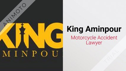 Motorcycle Accident Attorneys - King Aminpour
