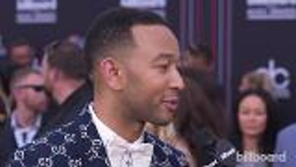 John Legend Shares Message for Prince Harry & Meghan Markle | BBMAs 2018