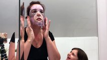 Korean Face Mask Fun with a Toddler