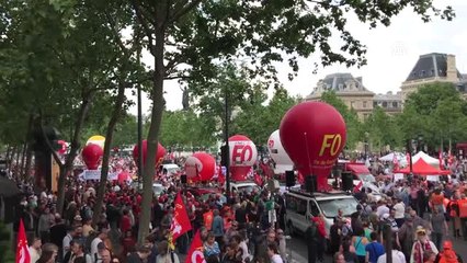 Fransa'da Memurlar Üçüncü Kez Genel Grevde - Paris