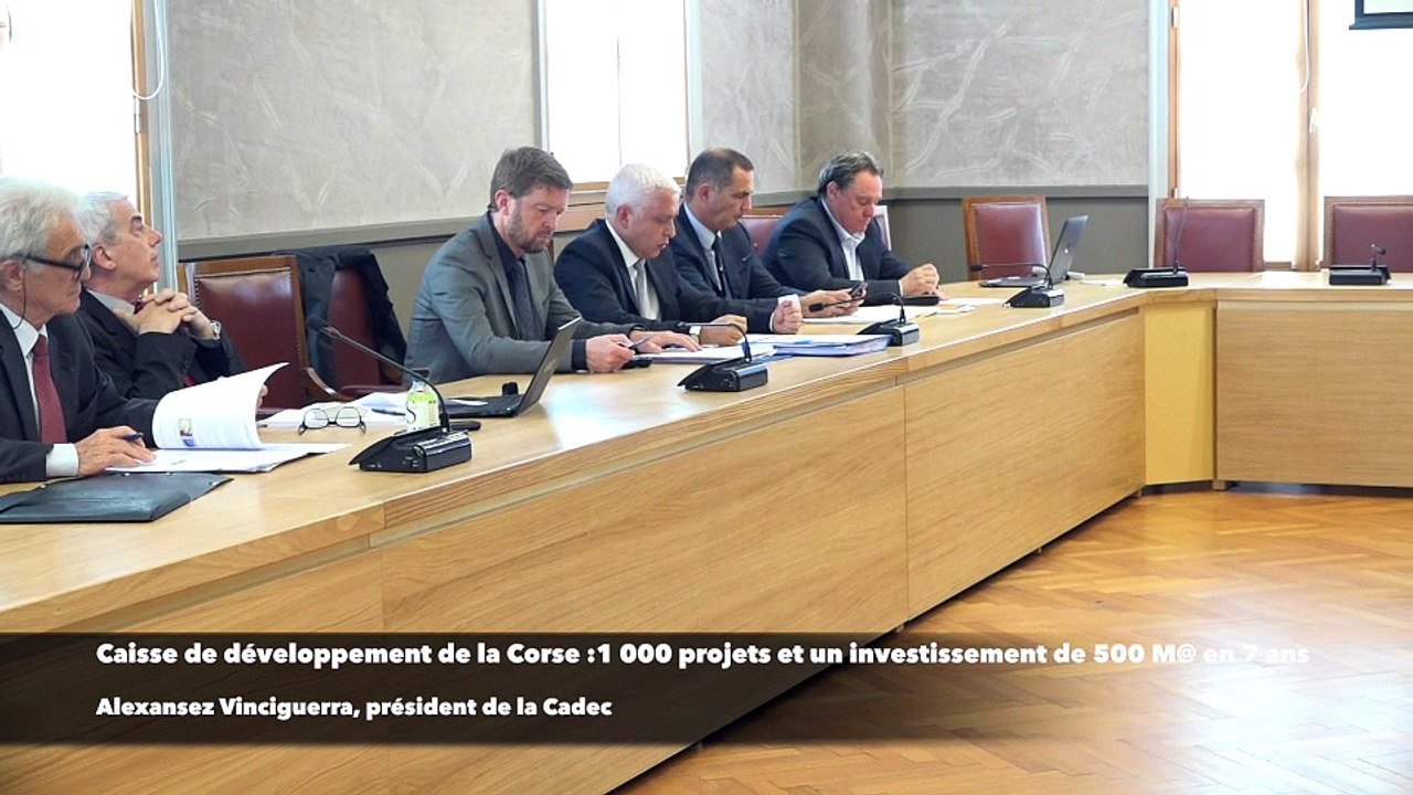 Caisse de développement de la Corse :1 000 projets et un investissement de 500 M@ en 7 ans