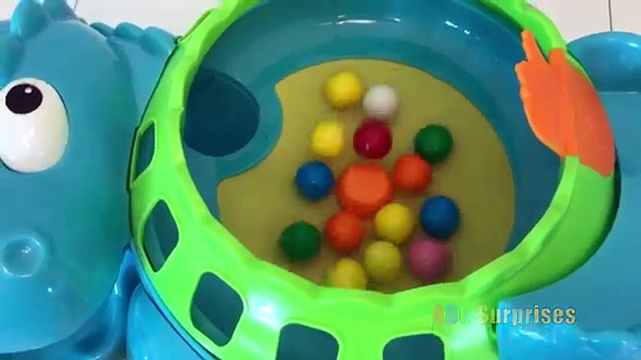 Learn Colors With Fisher Price Poppity Pop Musical Dino Baby And Micky Mouse Toy For Kids