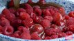 Lemon Whirligigs with Raspberries