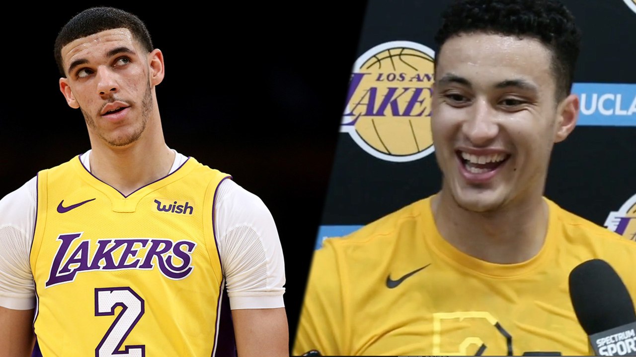 Kyle Kuzma Scores HUGE WIN over Lonzo Ball!