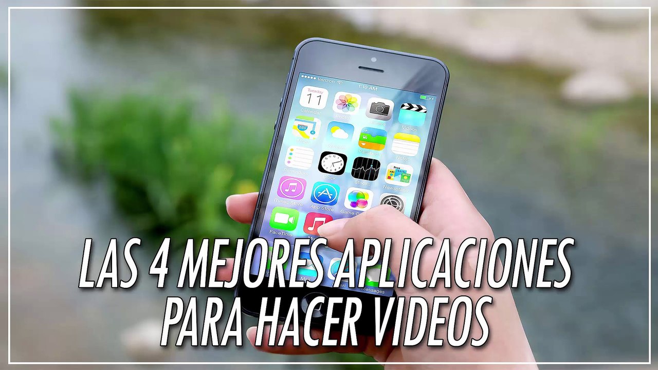 Los 4 mejores EDITORES DE VÍDEO para iOS y Android !