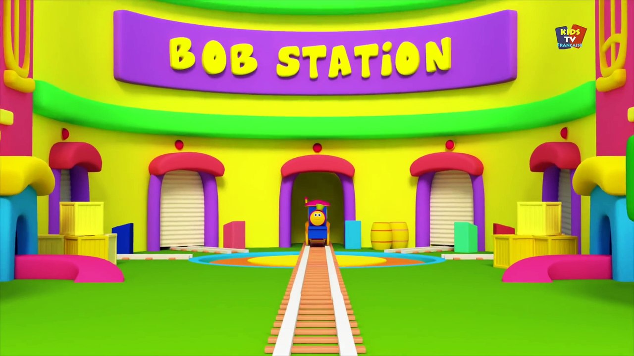 Bob le train - Famille finger - Chanson pour les enfants - Bob The Train - Finger Family Song (1)