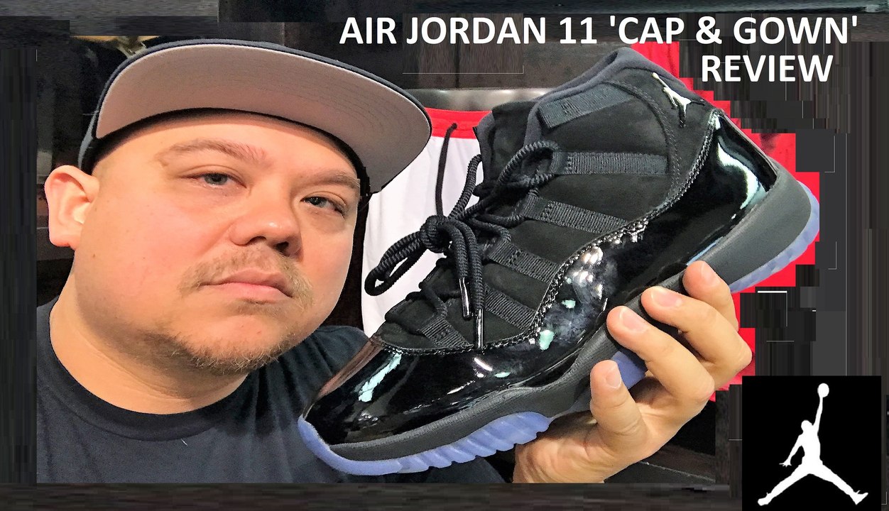 AIR JORDAN 11 XI CAP & GOWN PROM NIGHT RETRO SNEAKER REVIEW