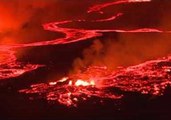 Stunning Aerial Footage Shows Overnight Eruption at Kilauea Volcano