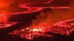 Stunning Aerial Footage Shows Overnight Eruption at Kilauea Volcano