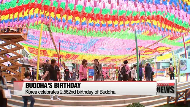 Korea celebrates 2,562nd birthday of Buddha