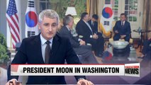 President Moon meets U.S. Secretary of State, U.S. National Security Advisor