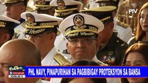 Pres. #Duterte, nanindigang hindi isasabak sa gyera ang PHL; PHL Navy, pinapurihan sa pagbibigay proteksyon sa bansa