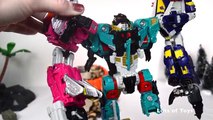 Transformers Combiner Wars COMPLETE LIOKAISER Episode 3 Drillhorn and Ion Scythe WITH SUPERION Toys