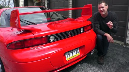Here's Why the Mitsubishi 3000GT VR-4 Was a 1990s Icon