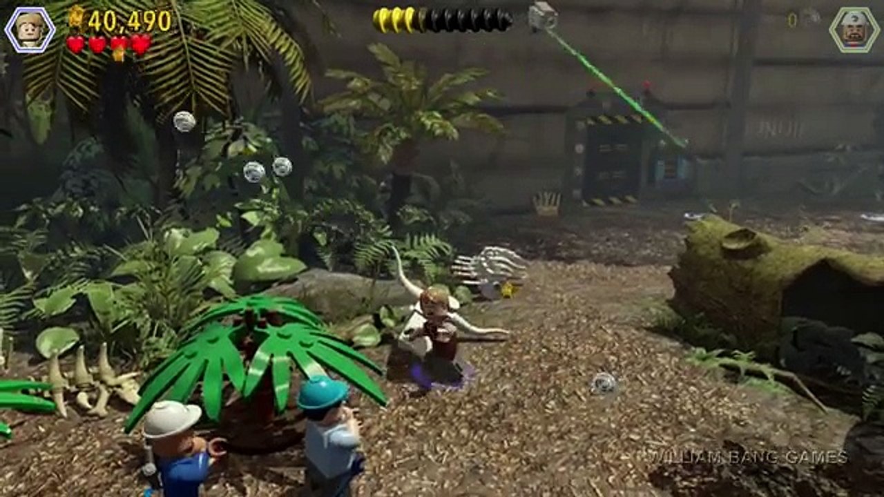 LEGO Jurassic World - Indominus Rex Escapes Scene