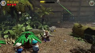 LEGO Jurassic World - Indominus Rex Escapes Scene