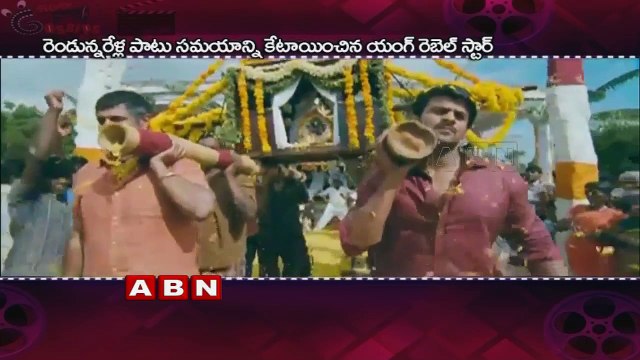 Prabhas gives 2 years call sheets for Sahoo movie