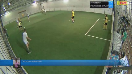 But de jean-baptiste (4-4) - FC POKEMON Vs POMPIERS DE CHAUVIGNY - 22/05/18 21:00 - LIGUE 2