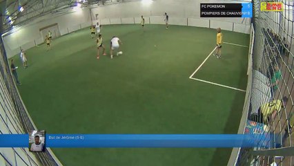 But de Jérôme  (5-8) - FC POKEMON Vs POMPIERS DE CHAUVIGNY - 22/05/18 21:00 - LIGUE 2
