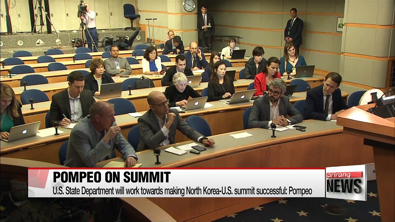 U.S. State Department will work towards making North Korea-U.S. summit successful: Pompeo