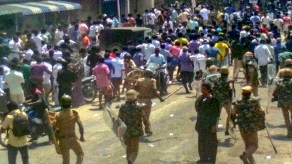 ஸ்டெர்லைட் போராட்டக்காரர்களை குறிவைத்து சுட்ட போலீஸ்- வீடியோ