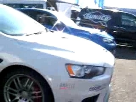 Tuned EVO X vs Tuned New STI lots of them