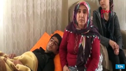 Yolda yürüyen engelli gencin burnunu kırdılar!