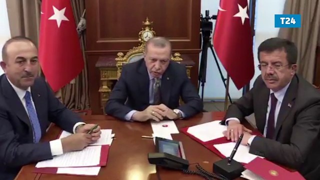 Erdoğan ve Maduro telekonferansla ticaret anlaşması imzaladı