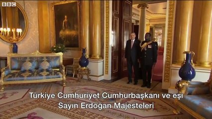 Cumhurbaşkanı Erdoğan, İngiltere Kraliçesi 2.Elizabeth ile görüştü